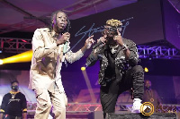 Dancehall artistes, Stonebwoy and Shatta Wale