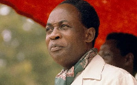 Ghana's first president and Prime Minister, Osageyfo Dr Kwame Nkrumah