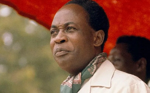 Ghana's first president and Prime Minister, Osageyfo Dr Kwame Nkrumah