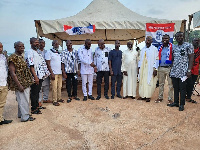 Some NPP leaders at a reconciliatory meeting held in Nkoranza on Sunday, August 21