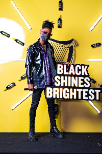 Brand influencer for the Black Shines Brightest Campaign, Incredible Zigi