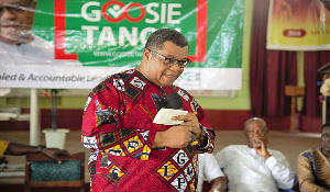 Aspiring presidential flagbearer for the NDC, Mr. Goosie Tanoh