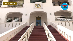 The stairs to the Osu Castle