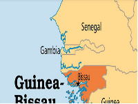 Map showing Guinean