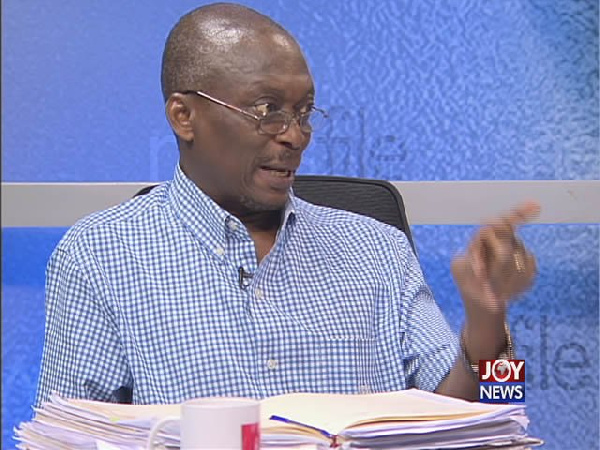 Editor in chief of the New Crusading Guide, Kweku Baako