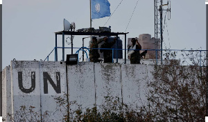 Two Israeli Merkava tanks forced their way into a Unifil base belonging to Ghanaians contingent