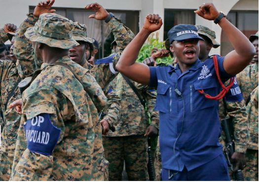 Operation Vanguard has arrested four illegal miners in the Central Region