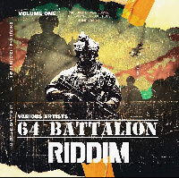 Artwork for the 64 Battalion Riddim