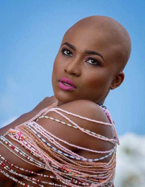 Christabel Ekeh goes bald