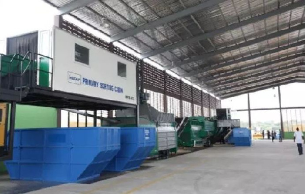 The facility is designed to serve as a waste recovery hub