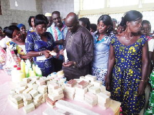 Soap Making Women