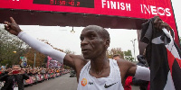 Eliud Kipchoge is the marathon world record holder