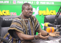 Head of Operations of Forestry Commission, Charles Owusu