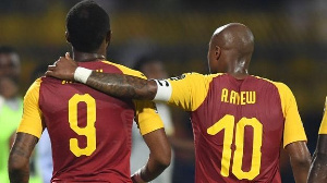 The Ayew Brothers scored against Benin