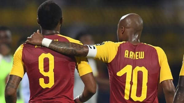 Andre and Jordan were on target for the Black Stars against Benin