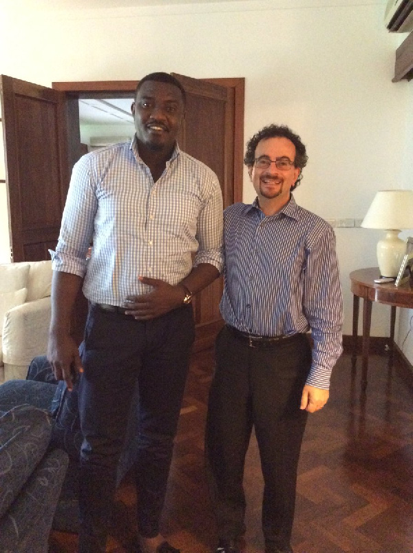 John Dumelo and Jon Benjamin