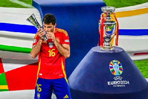 Euro 2024: Rodri Named Player Of The Tournament