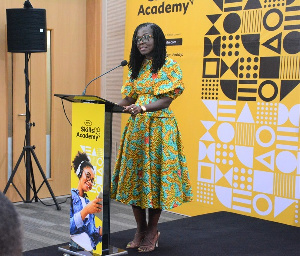 Adwoa Wiafe, Chief Corporate Services and Sustainability Officer at MTN Ghana