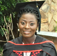 Olivia Agbenyeke graduated from the University of Ghana over the weekend as medical doctor