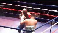 Bukom Banku knocked his opponent in round 3