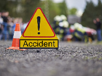 The accident occurred on Tuesday evening