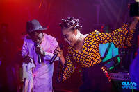 Adina & Akwaboah on stage