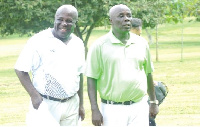 Sir Sam Jonah (L) and Osagyefo Amoatia Ofori Panin are expected to compete for honors