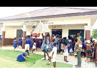 The well-stocked library was named after the former chief of Afari, Oheneba Acheampong Akwasi II