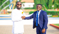 UG SRC Pres. Aspirants, Samuel Amos Fosu and Alfred Acquah