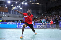 A Ghanaian Badminton player