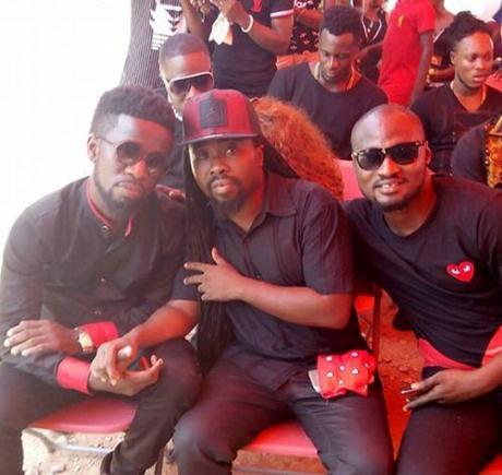 Bisa K'dei, Obrafour and Funny Face at the funeral