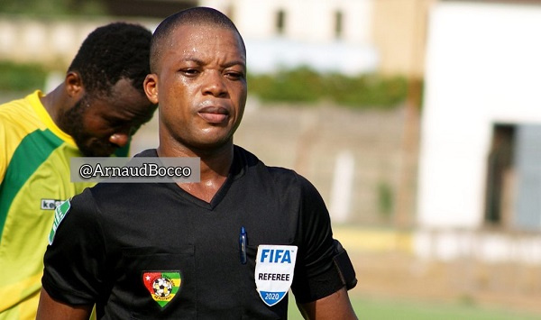 Togolese referee Attiogbe Komlan Attisso