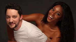 Yvonne Nelson and Jamie Roberts