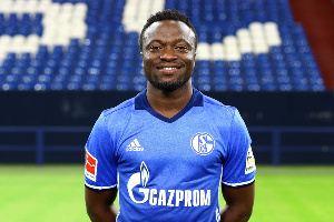 Bernard Tekpetey was crucial in helping Paderborn secure promotion to the German top flight