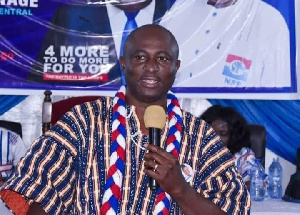 Lawyer Anthony Namoo, Upper East Regional Chairman for the New Patriotic Party