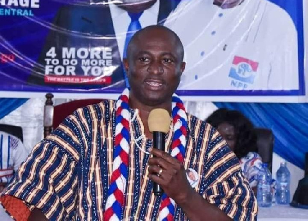 Lawyer Anthony Namoo, Upper East Regional Chairman for the New Patriotic Party