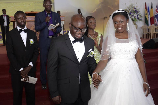 Odelia Ofori and husband