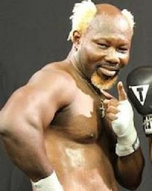 Ghanaian boxer, Ayitey Powers