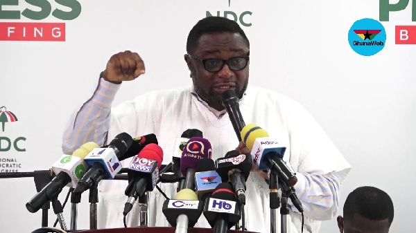 Former Director of Elections NDC Elvis Afriyie Ankrah