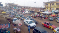 The Nana Bosoma market in Sunyani has been closed down due to the COVID-19 outbreak