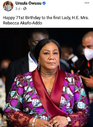 Rebecca Akufo-Addo - First Lady of Ghana