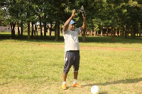 Goalkeepers trainer, Ben Owu