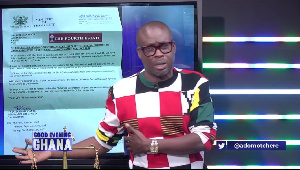 Paul Adom-Otchere is host of Good Evening Ghana