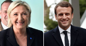 LePen and Macron will face each other in the second round of France's presidential elections