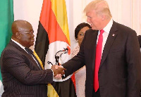 President Nana Addo Dankwa Akufo Addo and US President Donald Trump