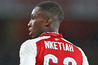 English born Ghanaian forward Eddie Nketiah