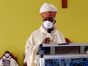 Bishop of the Koforidua Diocese of the Catholic Church in Ghana, Most Rev Joseph Afrifa-Agyekum