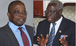 Daniel Domelovo and Yaw Osafo-Maafo