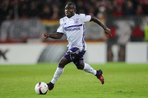 Frank Acheampong's goal could not salvage his team's loss at home