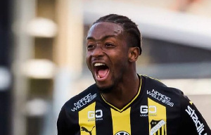 Ibrahim Sadiq of Hacken in Sweden